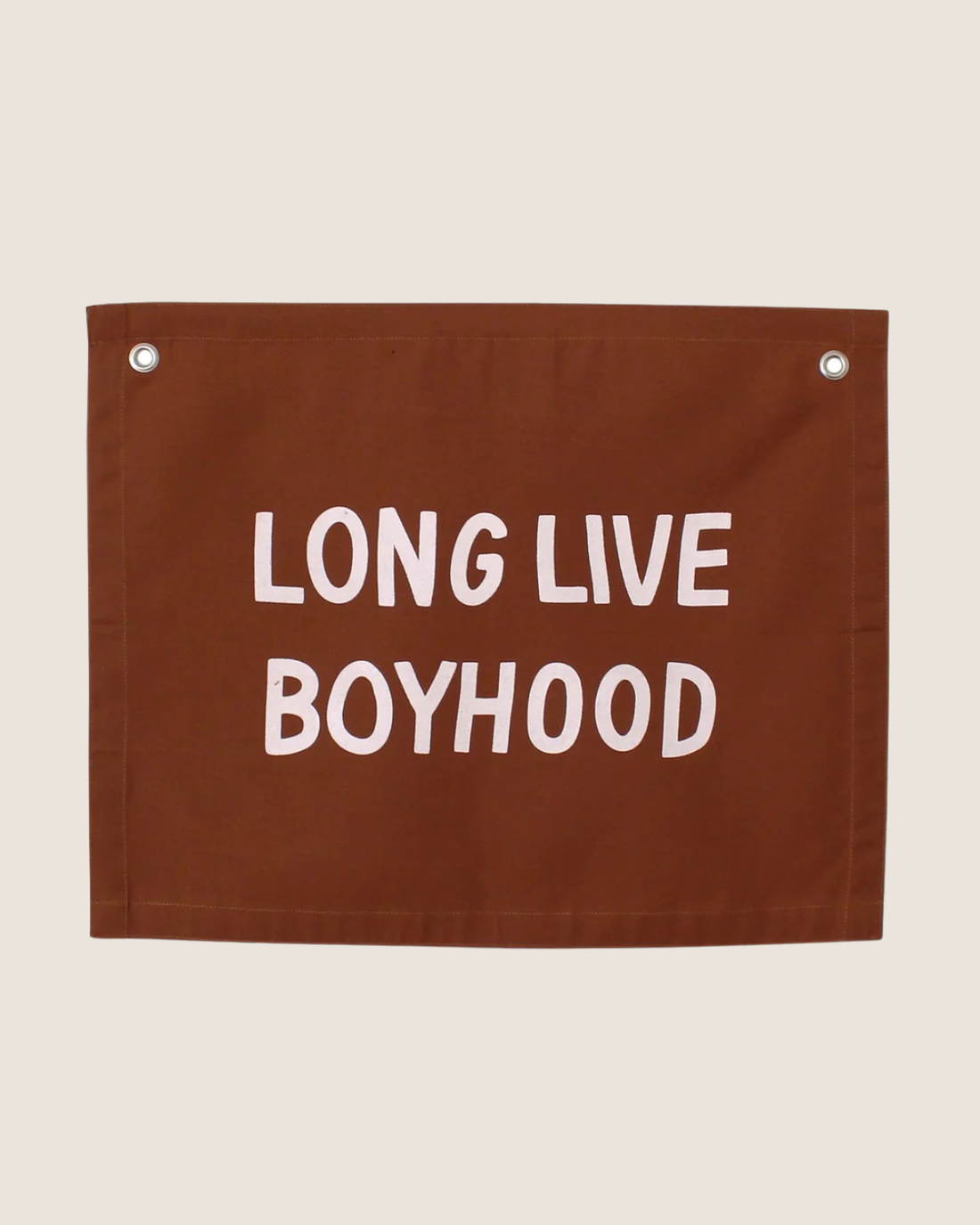 Imani Collective "Long Live Boyhood" Canvas Wall Banner.