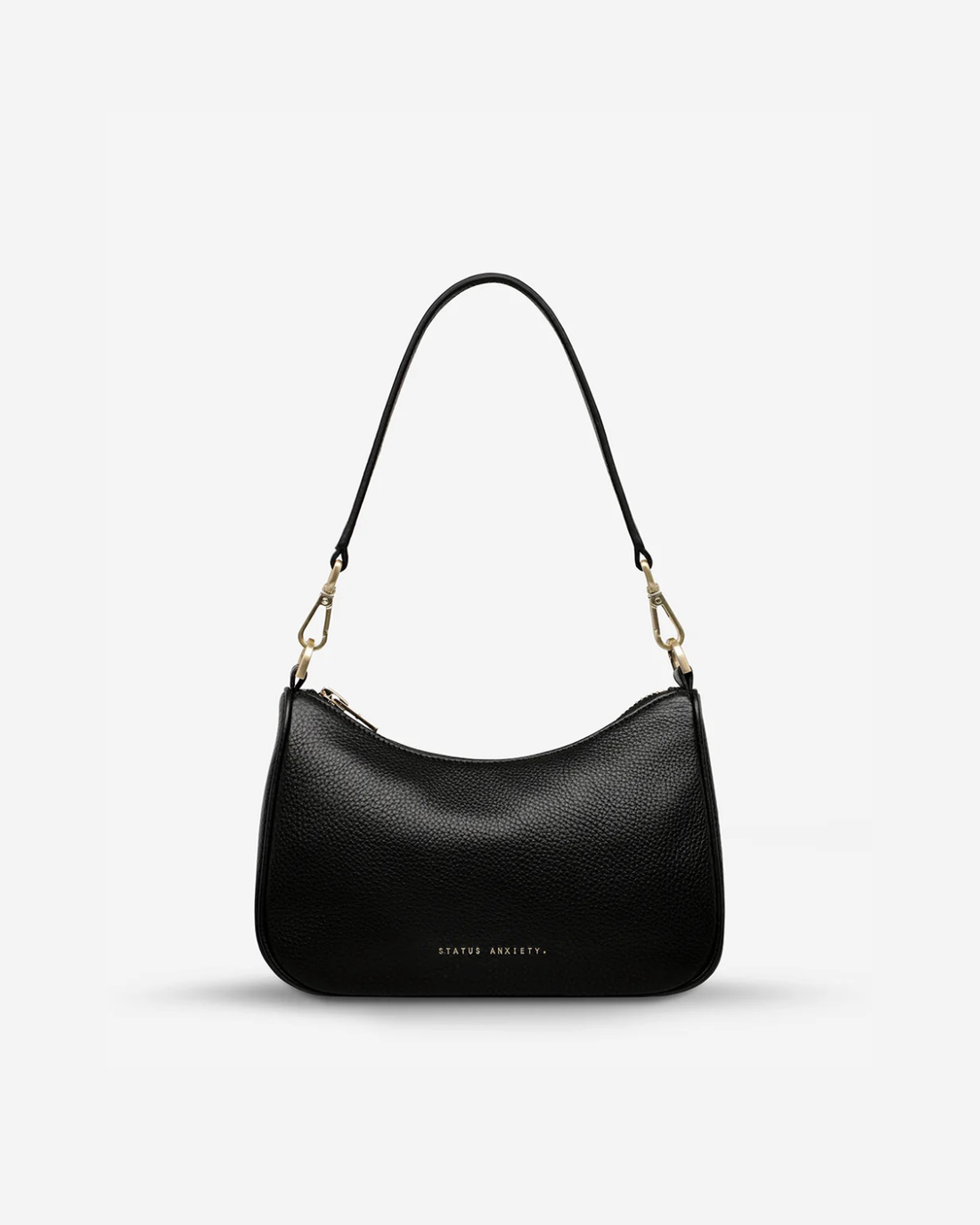 Status Anxiety Look Both Ways Bag - Black/Brushed Gold 