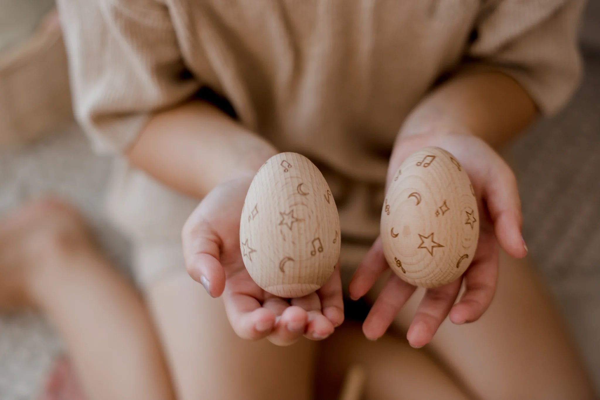 Egg Shakers by Love Note Co - Music Toys for Kids