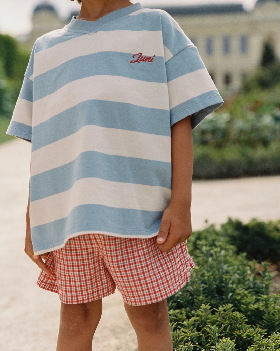 JNR  KidsLuka Tee - Stripe by Juni 