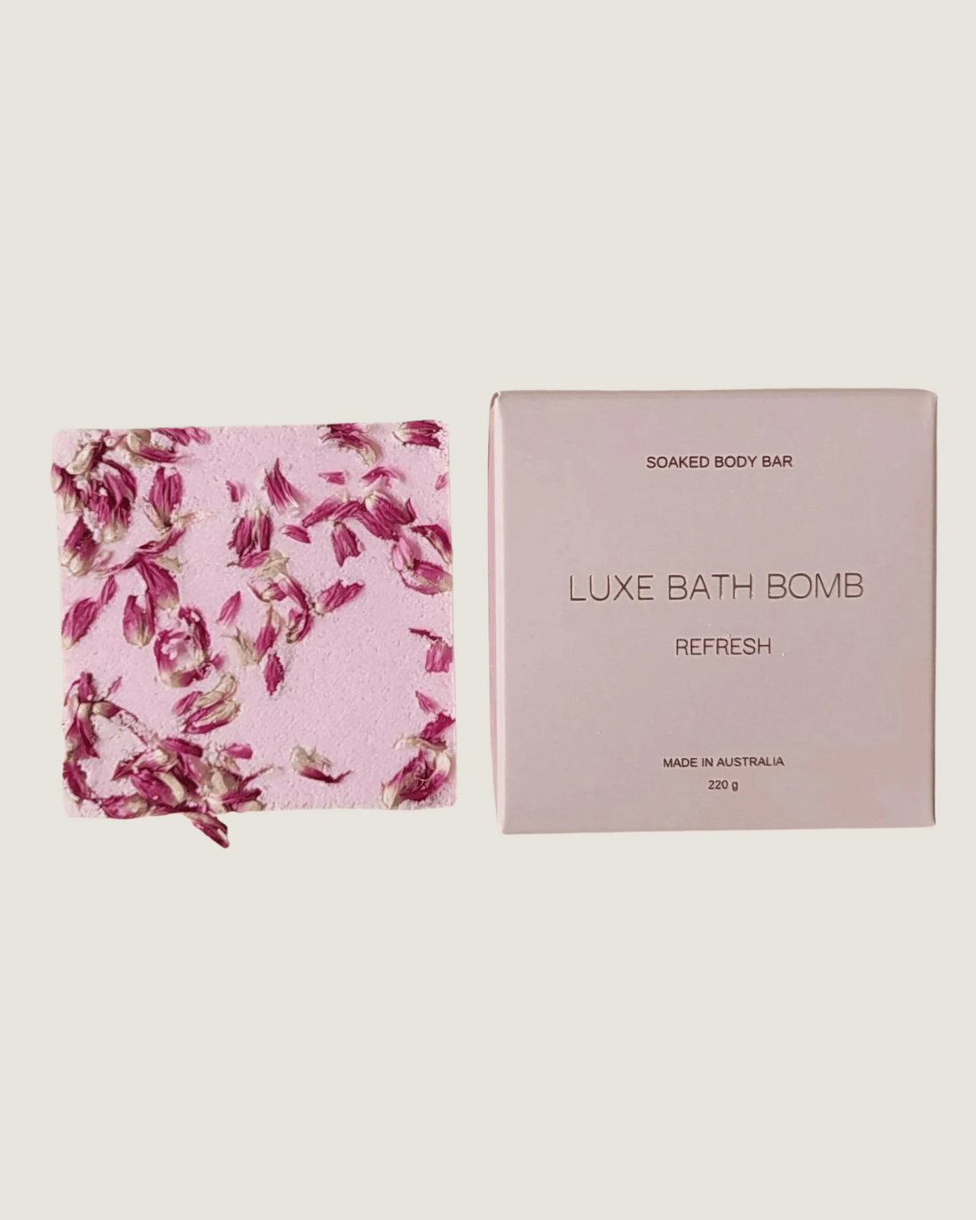 Luxe Bath Bomb - Refresh - Watermelon + Strawberry Seed oils