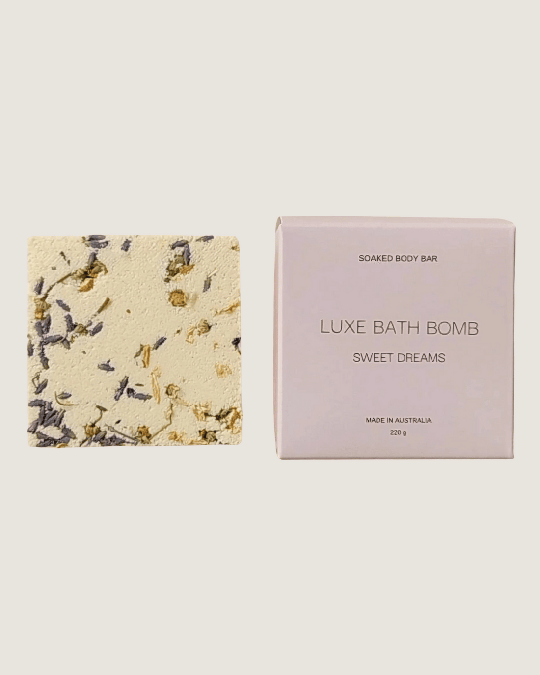 Luxe Bath Bomb - Sweet Dreams (Lavender + Camomile)