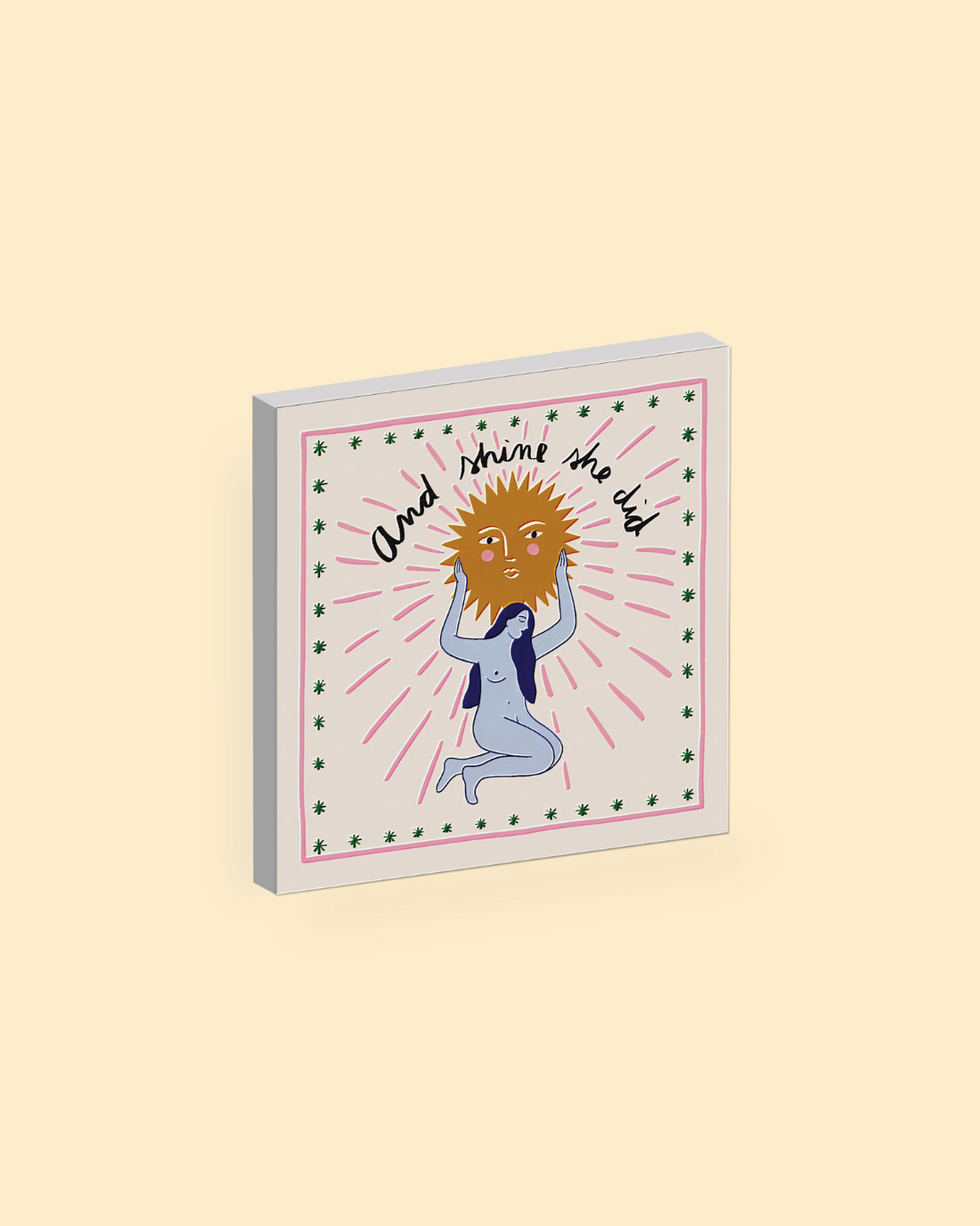 Magnet - And Shine She Did by Constanza Goeppinger