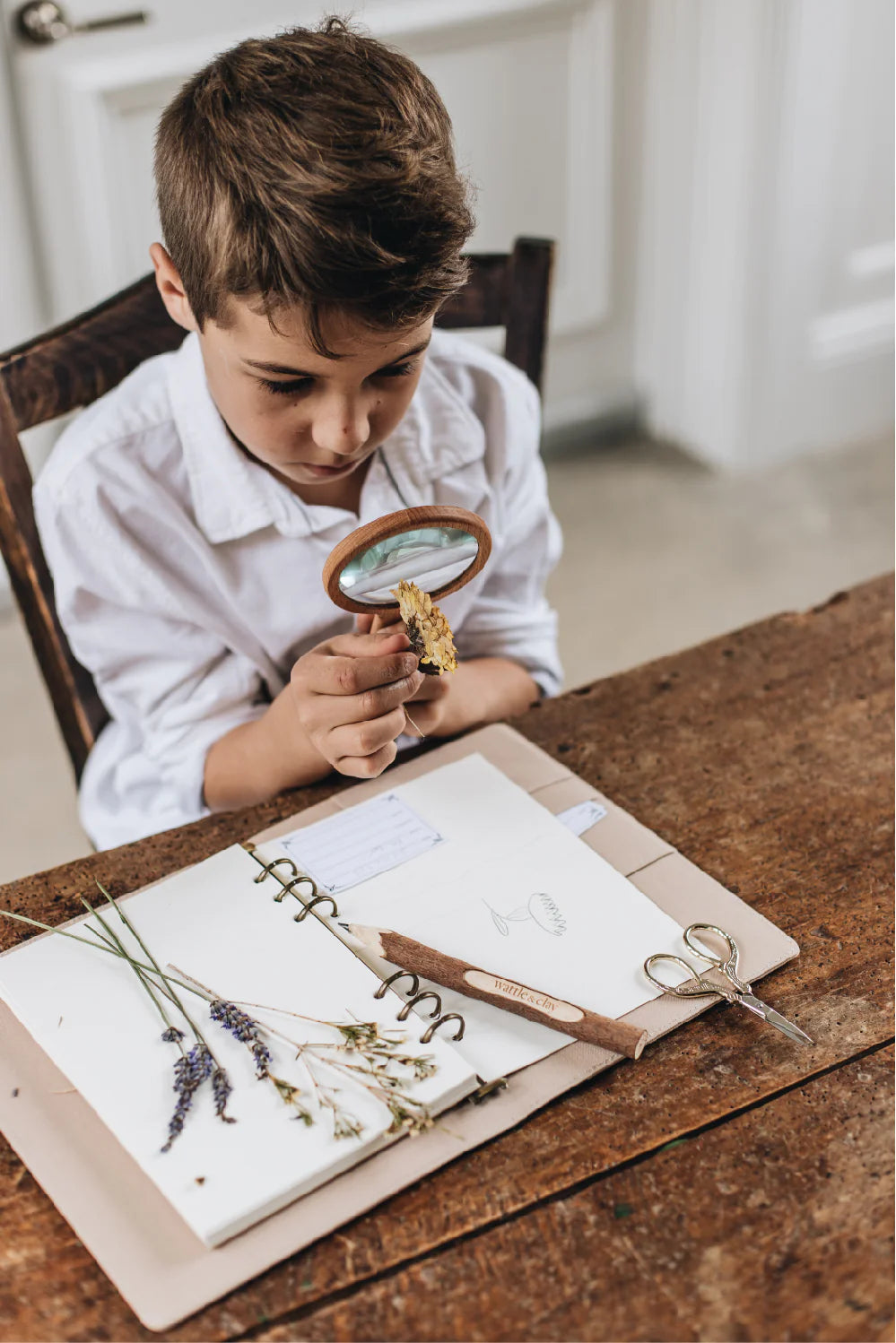 Kids Magnifying Glass with Case by Wattle &amp; Clay