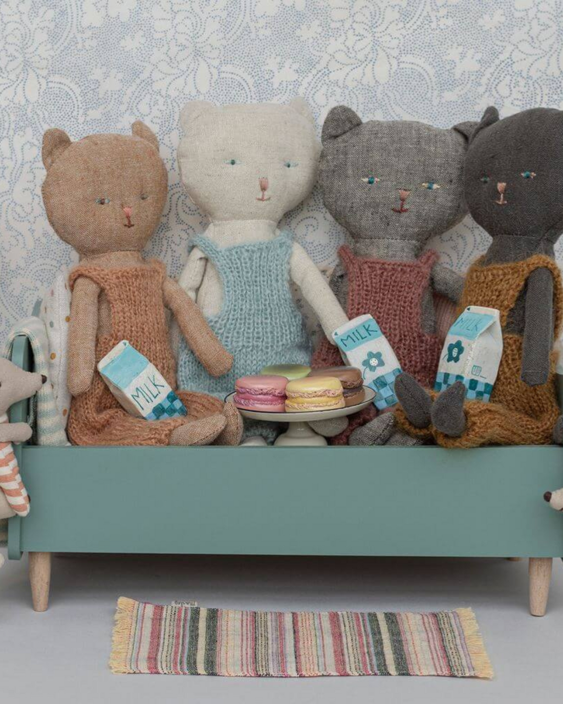 Maileg Chatons Kitten Grey