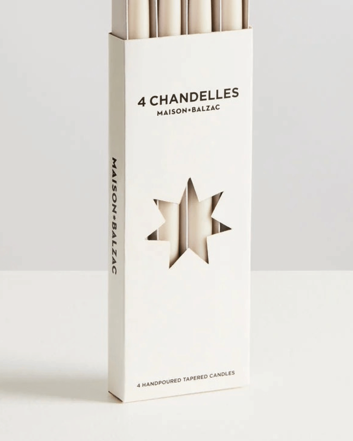 MAISON BALZAC ❘ 4 Chandelles - Chalk