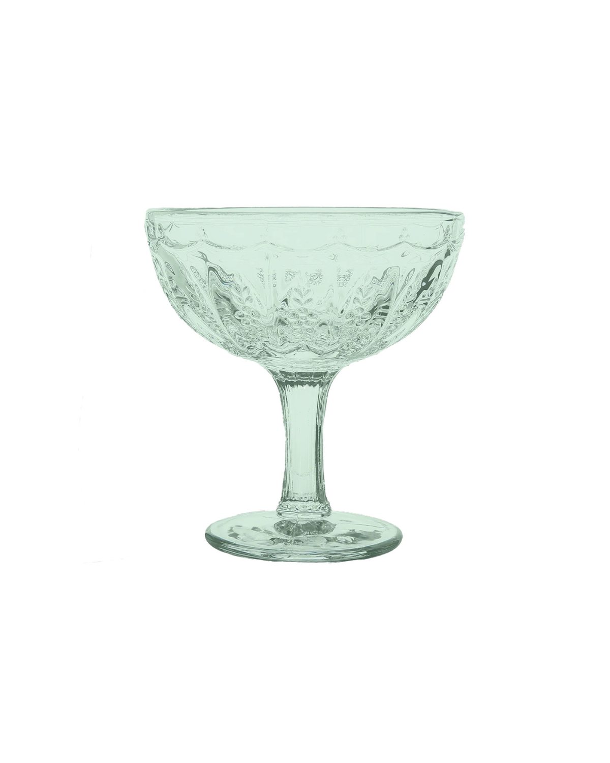 Wandering Folk Margarita Glass - Peppermint (Set of 2)