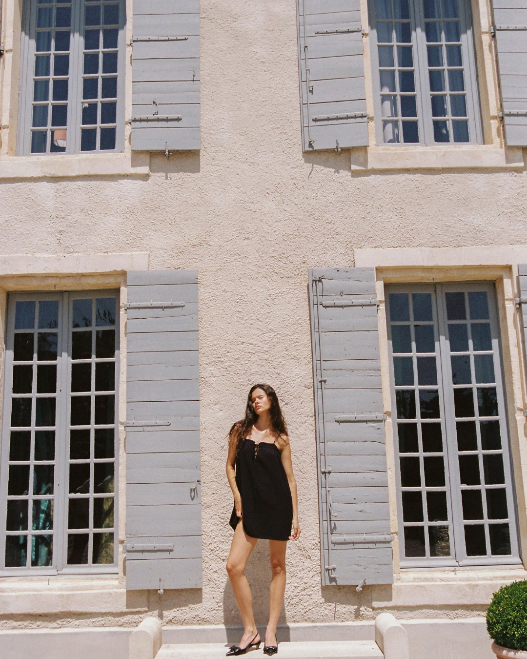 Marlow Mini Dress - Black by Jun