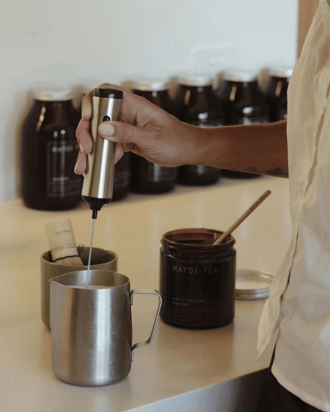 Electric Latte Whisk