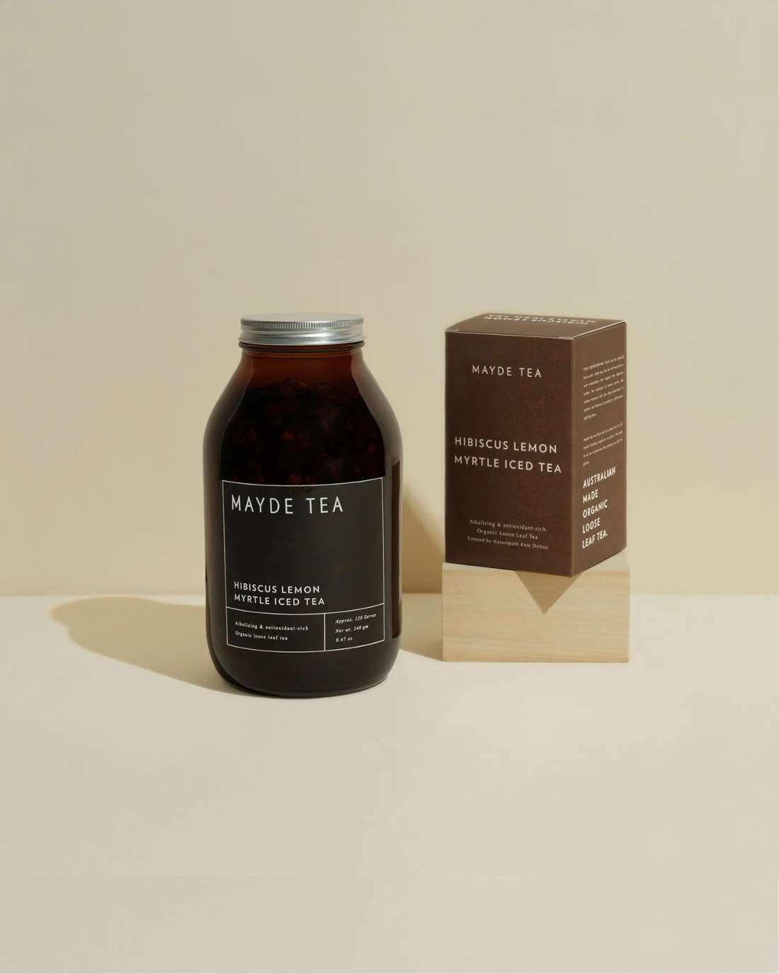 Mayde Tea - Hibiscus Lemon Myrtle Iced Tea