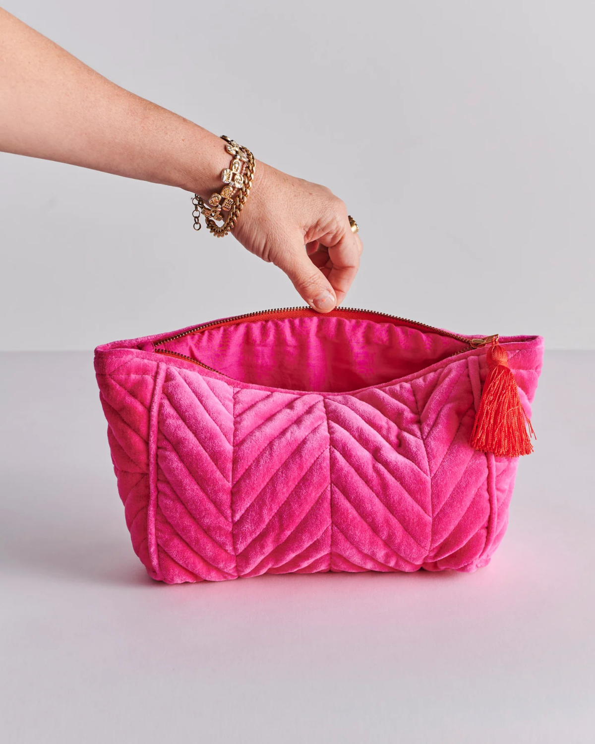 Me and You Velvet Toiletry Bag by Kip&amp;Co 