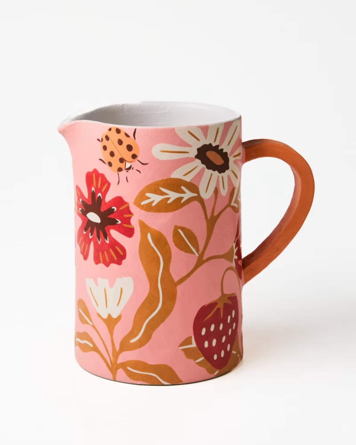 Meadow Jug Pink by Jones &amp; Co