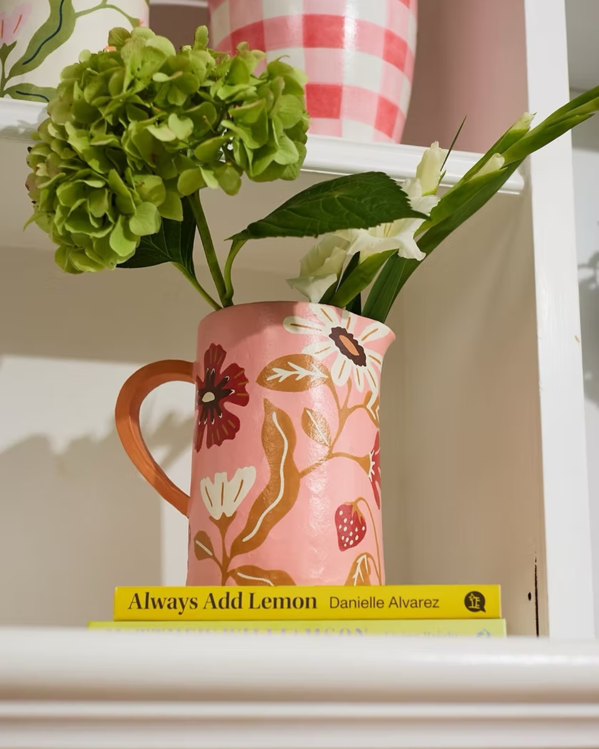 Meadow Jug Pink by Jones &amp; Co