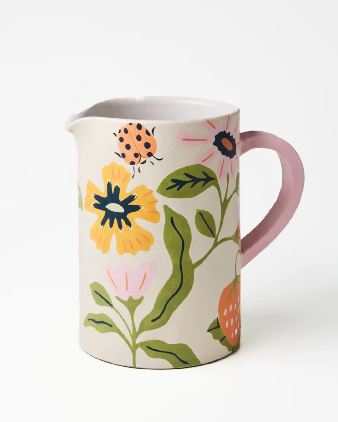 Meadow Jug White by Jones &amp; Co