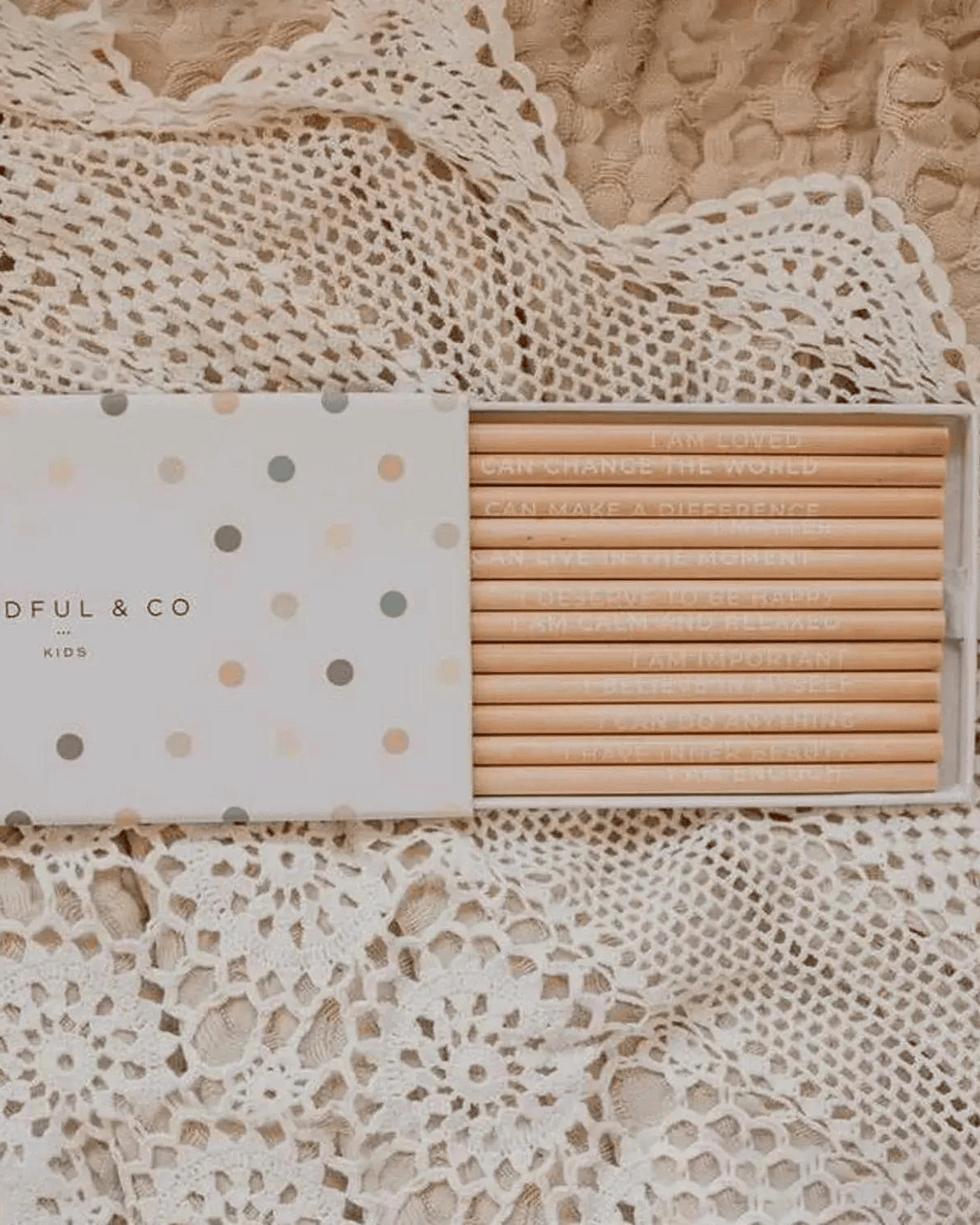 Affirmation Colouring Pencils by Mindful & Co Kids