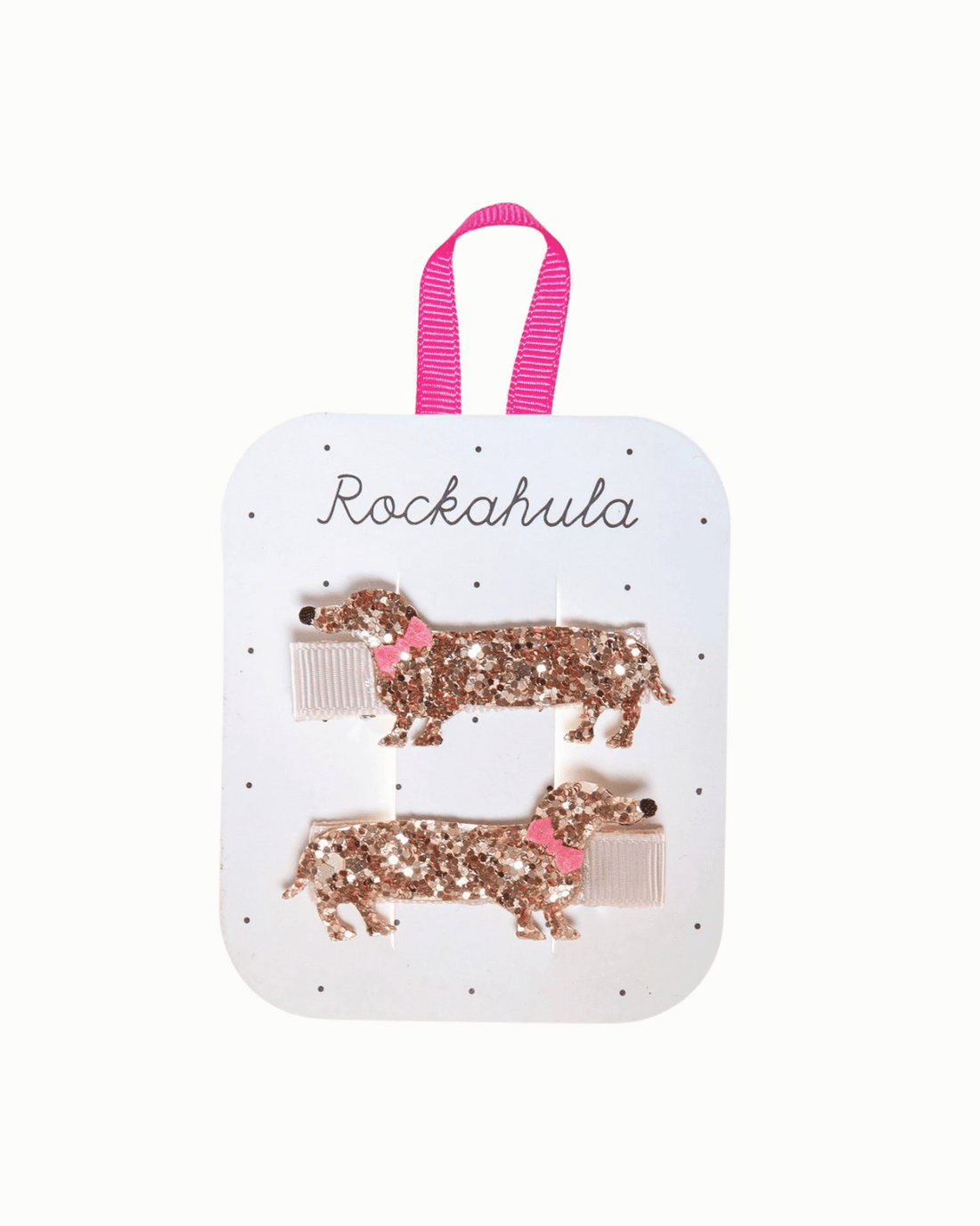 Morris Sausage Dog Hair Clips by Rockahula Kids