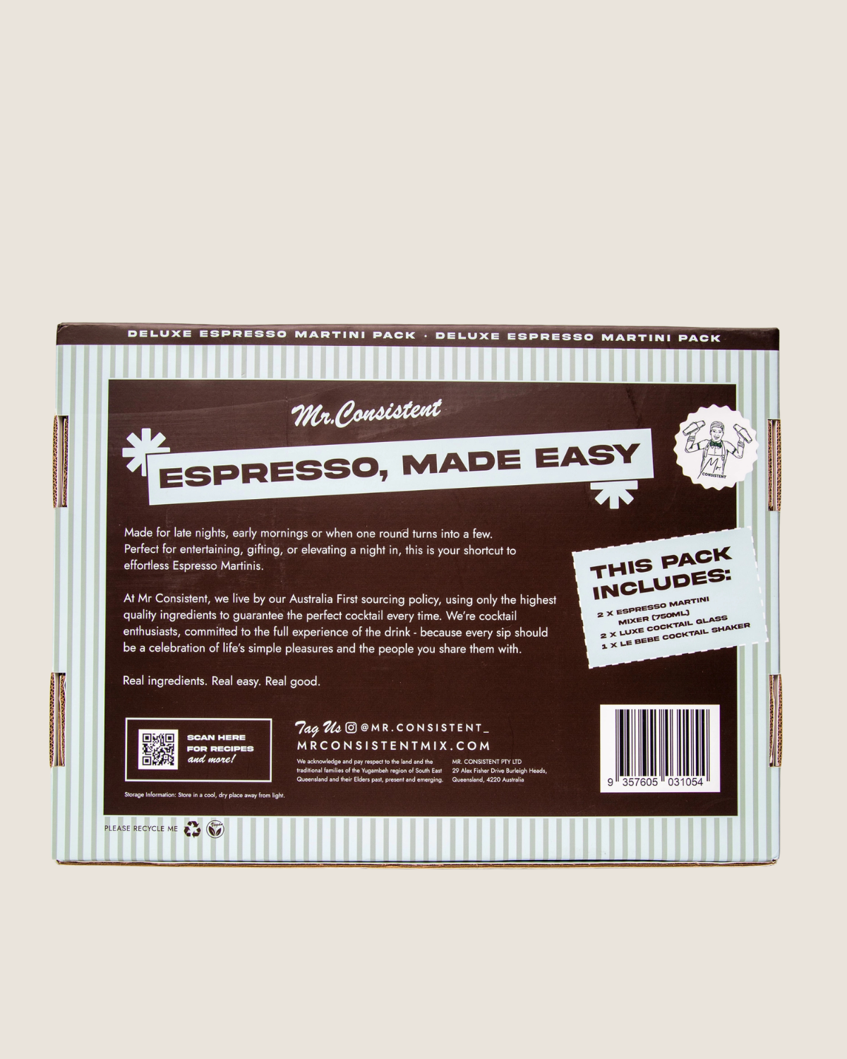 Deluxe Espresso Gift Pack by Mr. Consistent 