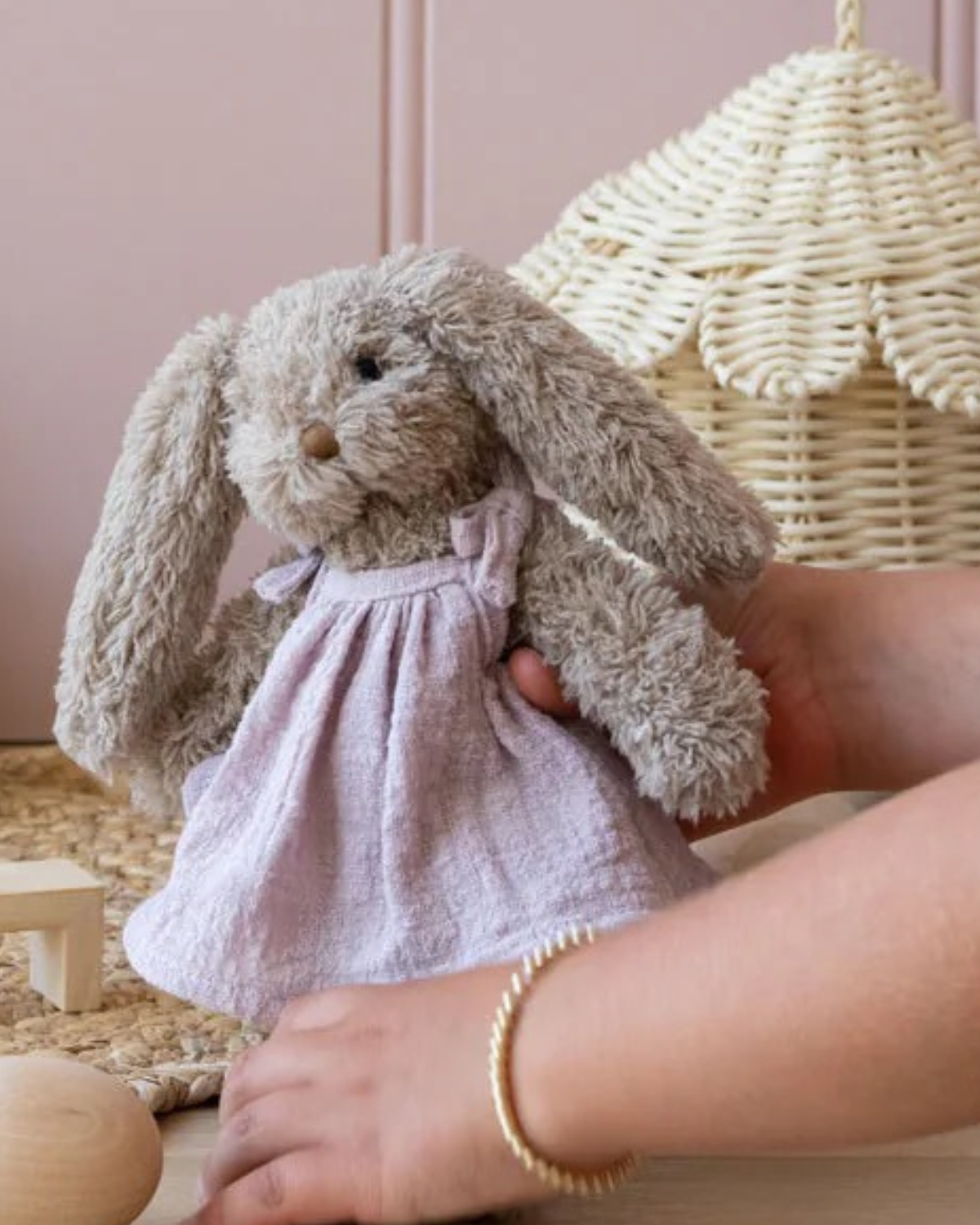 Baby Honey Bunny Girl - Lilac by Nana Huchy