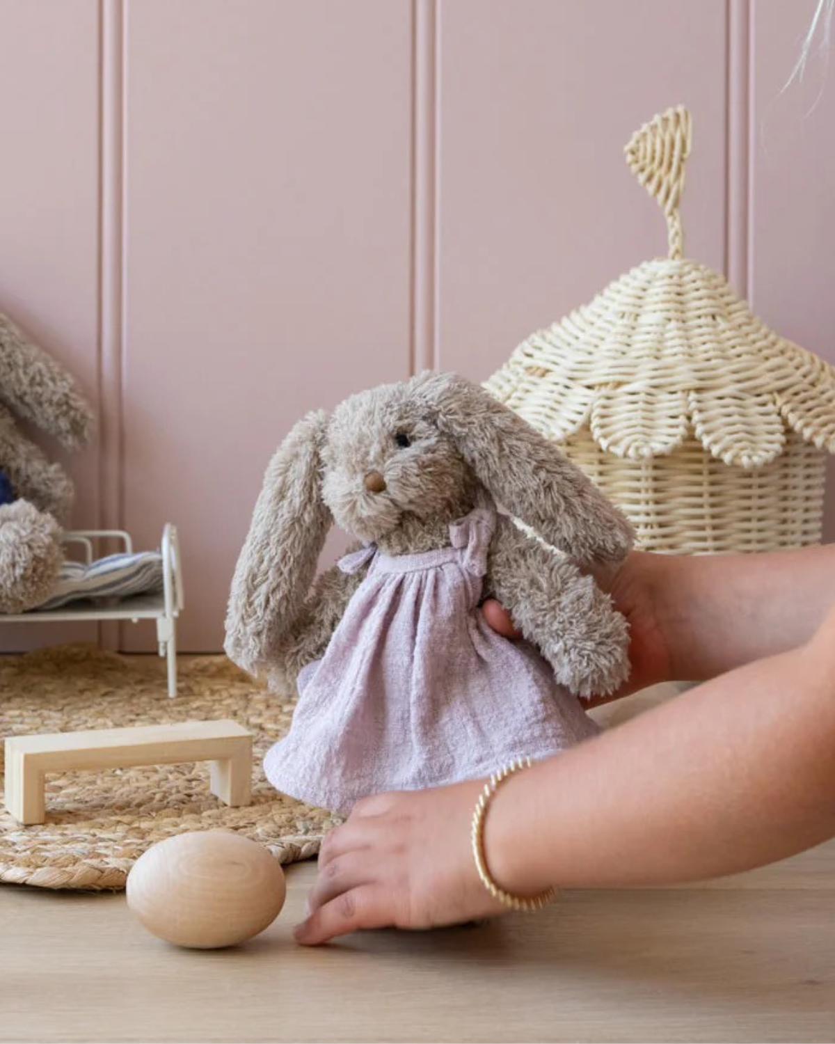 Baby Honey Bunny Girl - Lilac by Nana Huchy