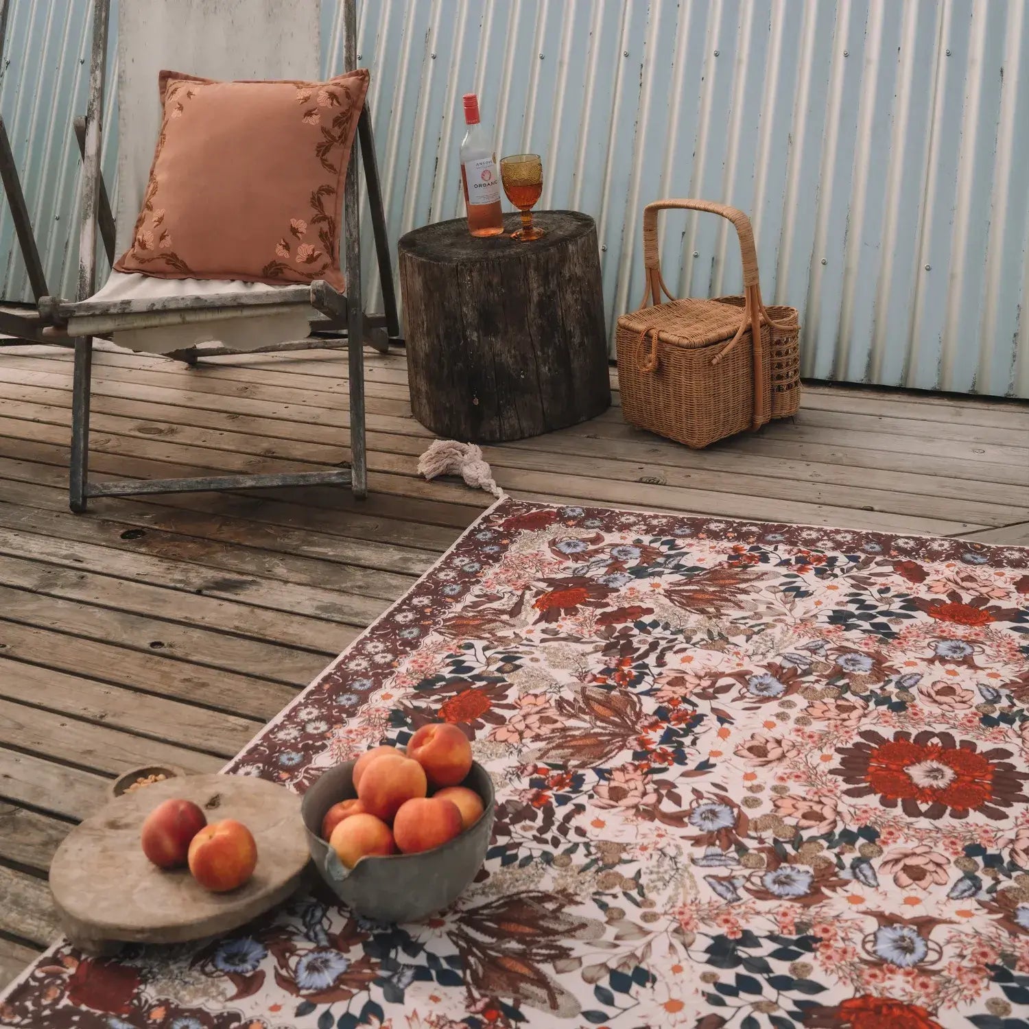 Native Picnic Rug - Wildflower by Wandering Folk