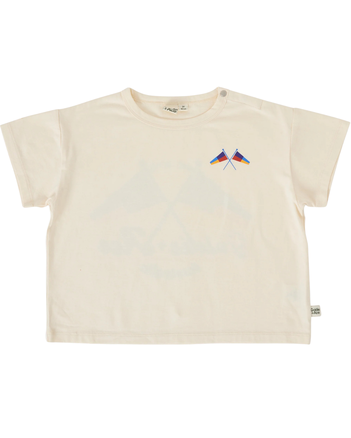 Goldie + Ace - Nautical Flag Oversized T-Shirt 