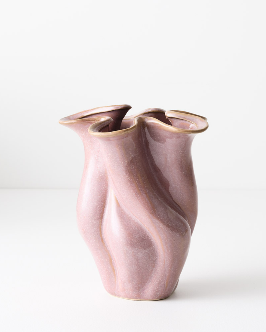 Neva Vase - Pink by Floral Interiors 