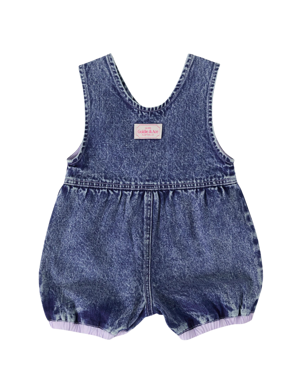 Goldie + Ace - Nina Pastel Petals Denim Romper