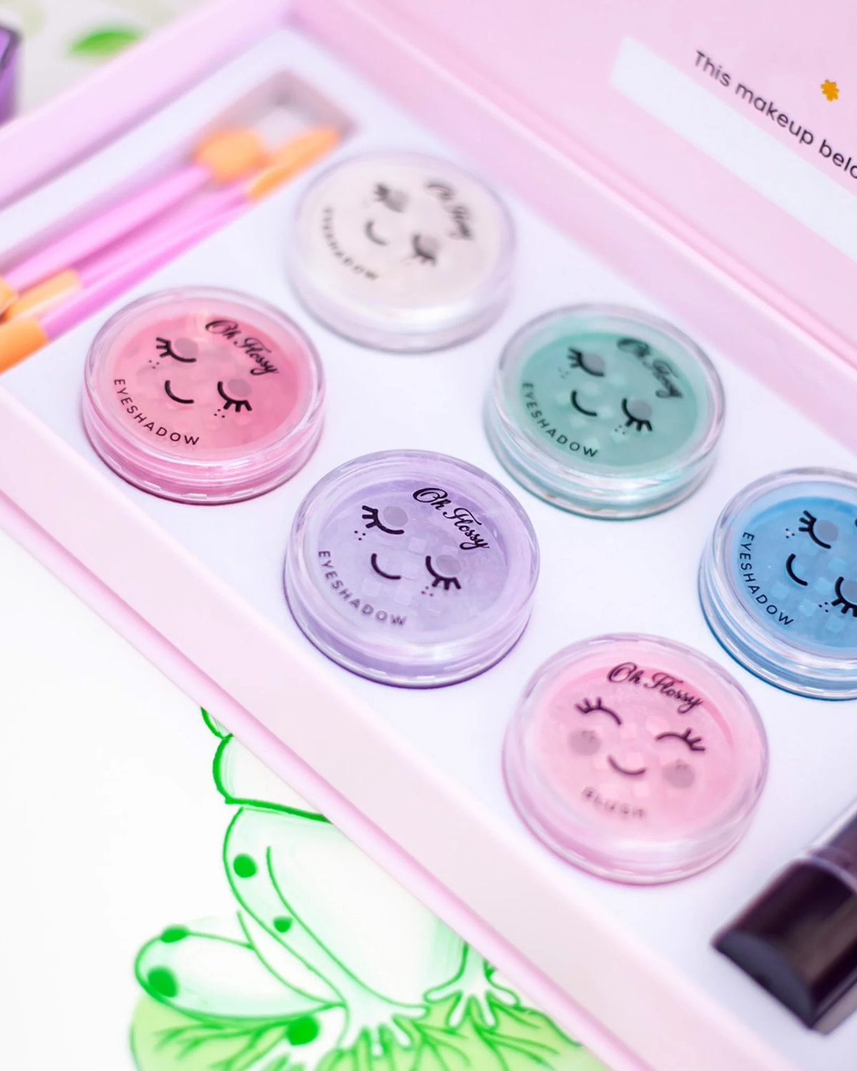 Oh Flossy Kids Deluxe Natural Makeup Set 