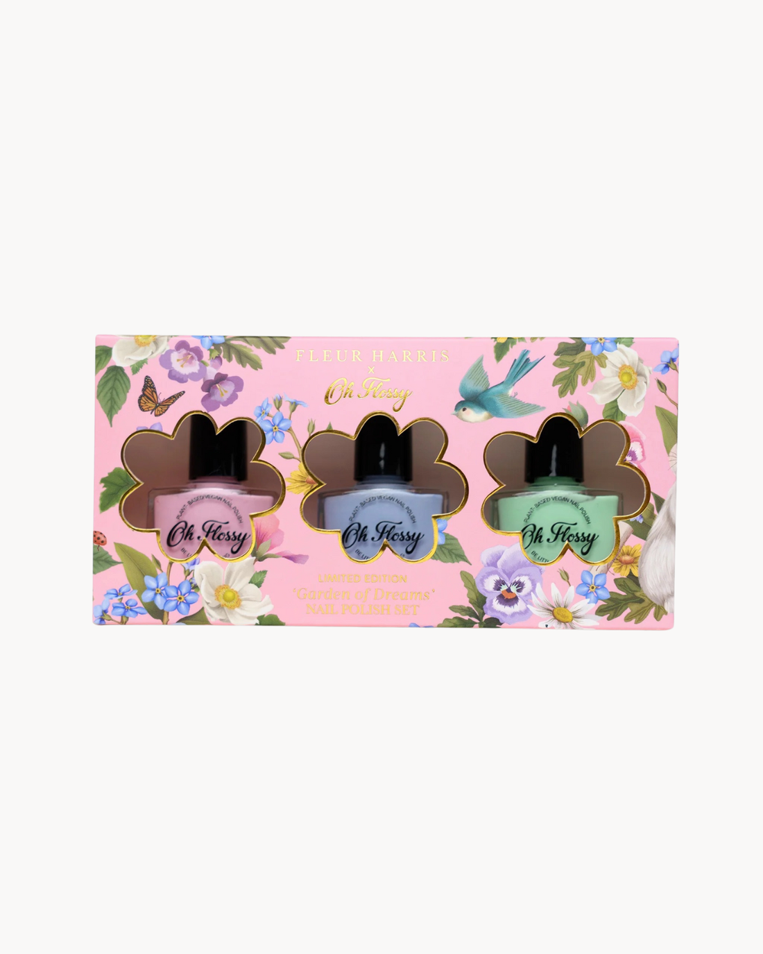 Oh Flossy X Fleur Harris - Garden of Dreams Collection Kids Nail Polish Set 