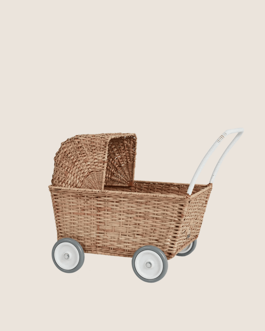 Rattan Strolley by Olli Ella in Natural 