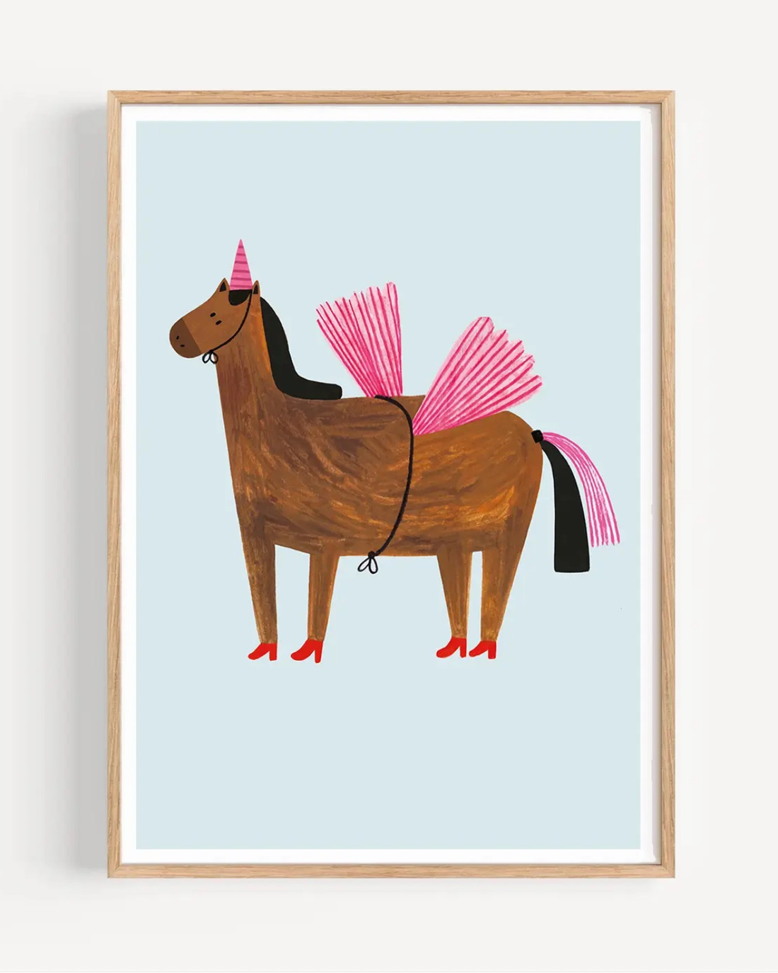 Ordinary Unicorn - Wall Art Print by Daria Solak Illustrations