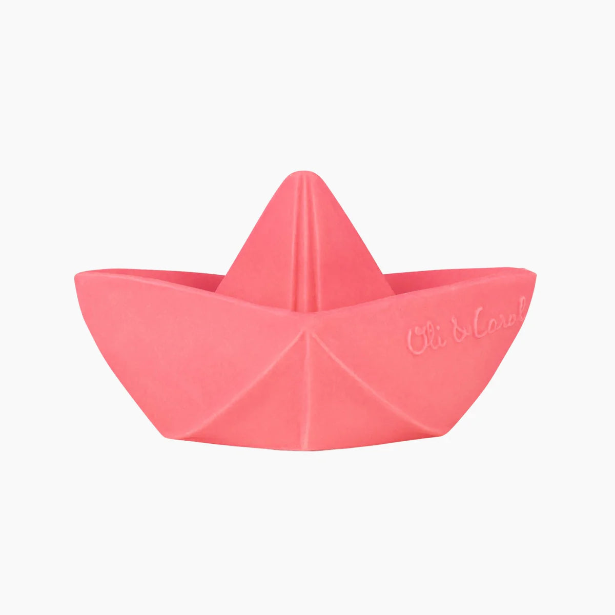 Origami Boat Bath Toy - Pink