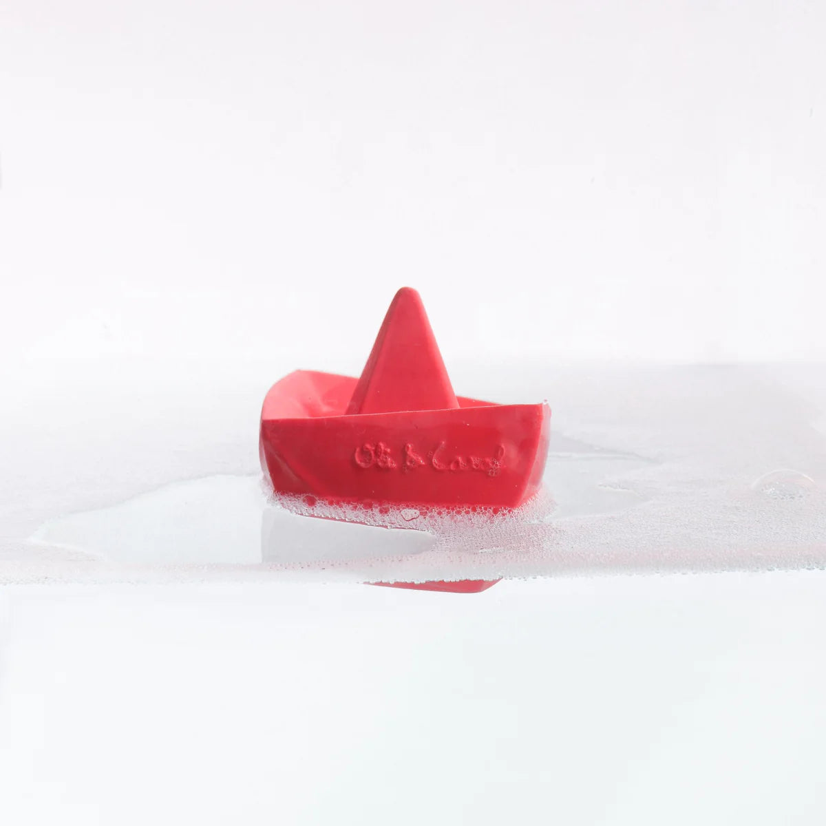 Origami Boat Bath Toy - Pink