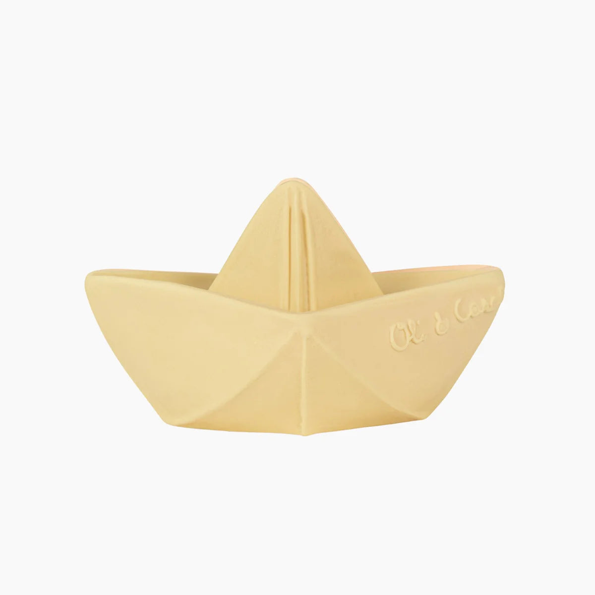 Origami Boat Bath Toy - Vanilla