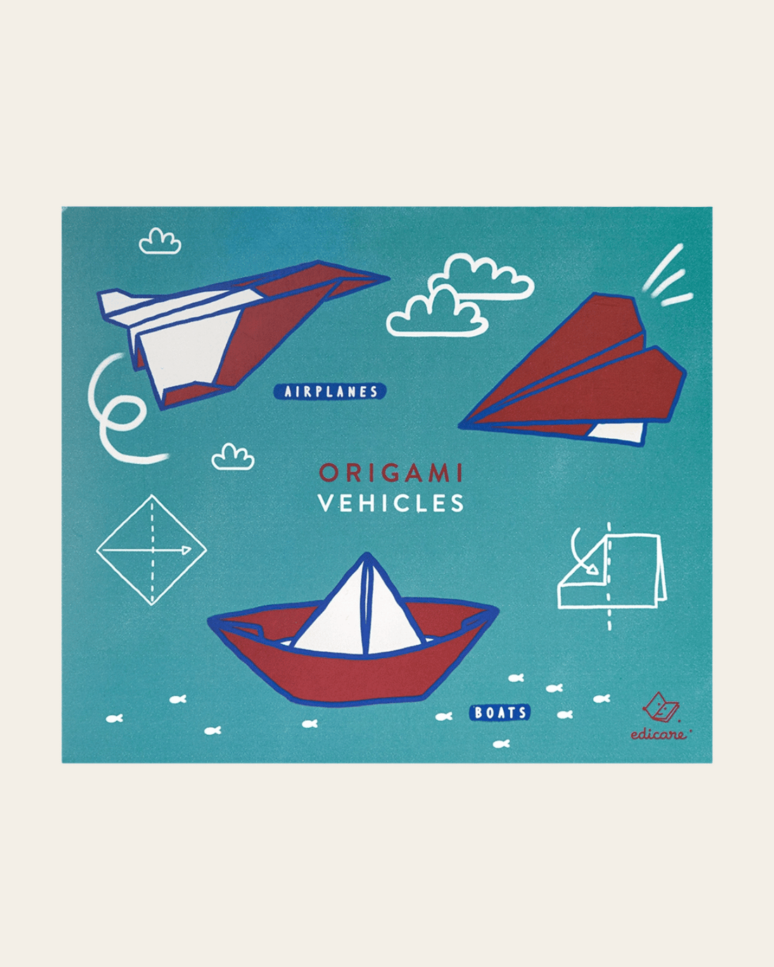 Origami - Vehicles by Edicare Editora