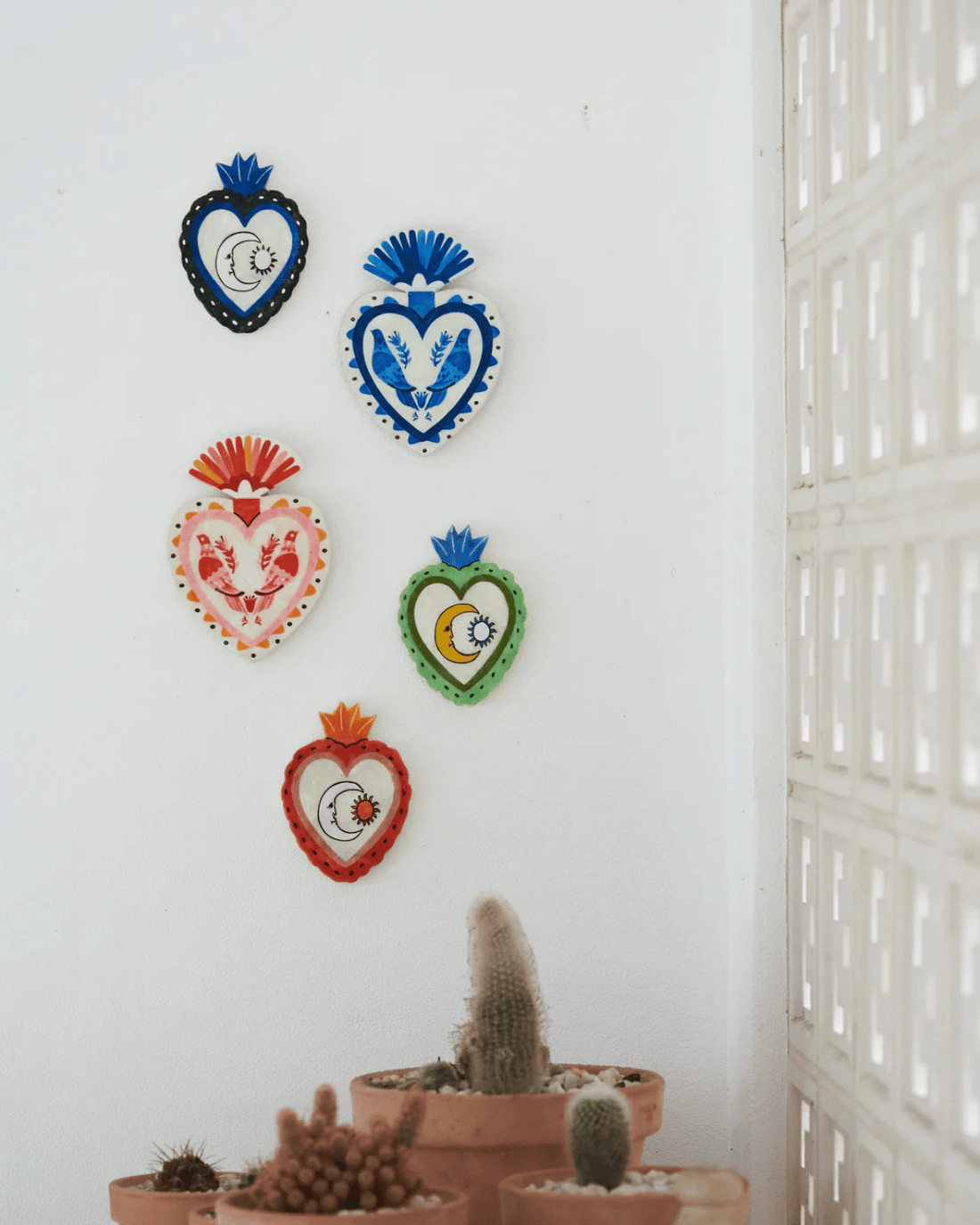 Pajaro Heart Blue by Jones &amp; Co