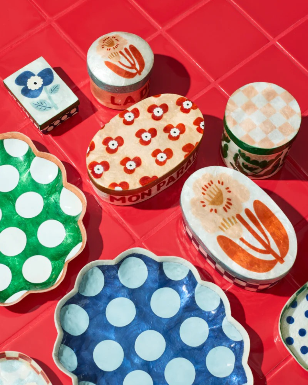 Paradis Blue Rec Box by Jones &amp; Co