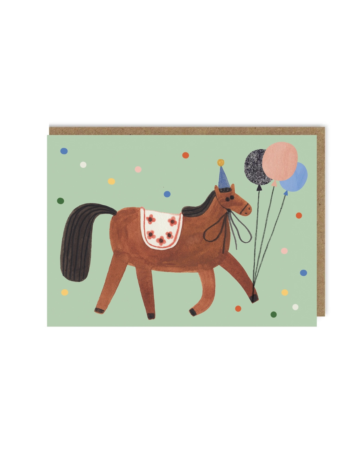 Party Horse Card by Daria Solak Illustrations
