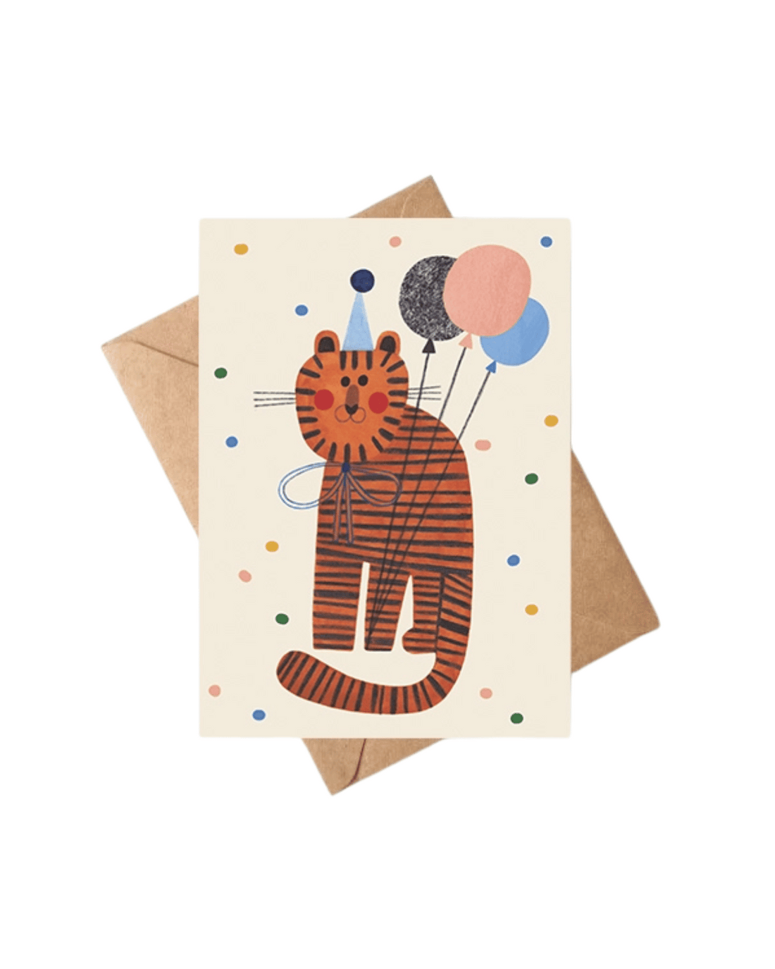 Party Tiger Card by Daria Solak Illustrations