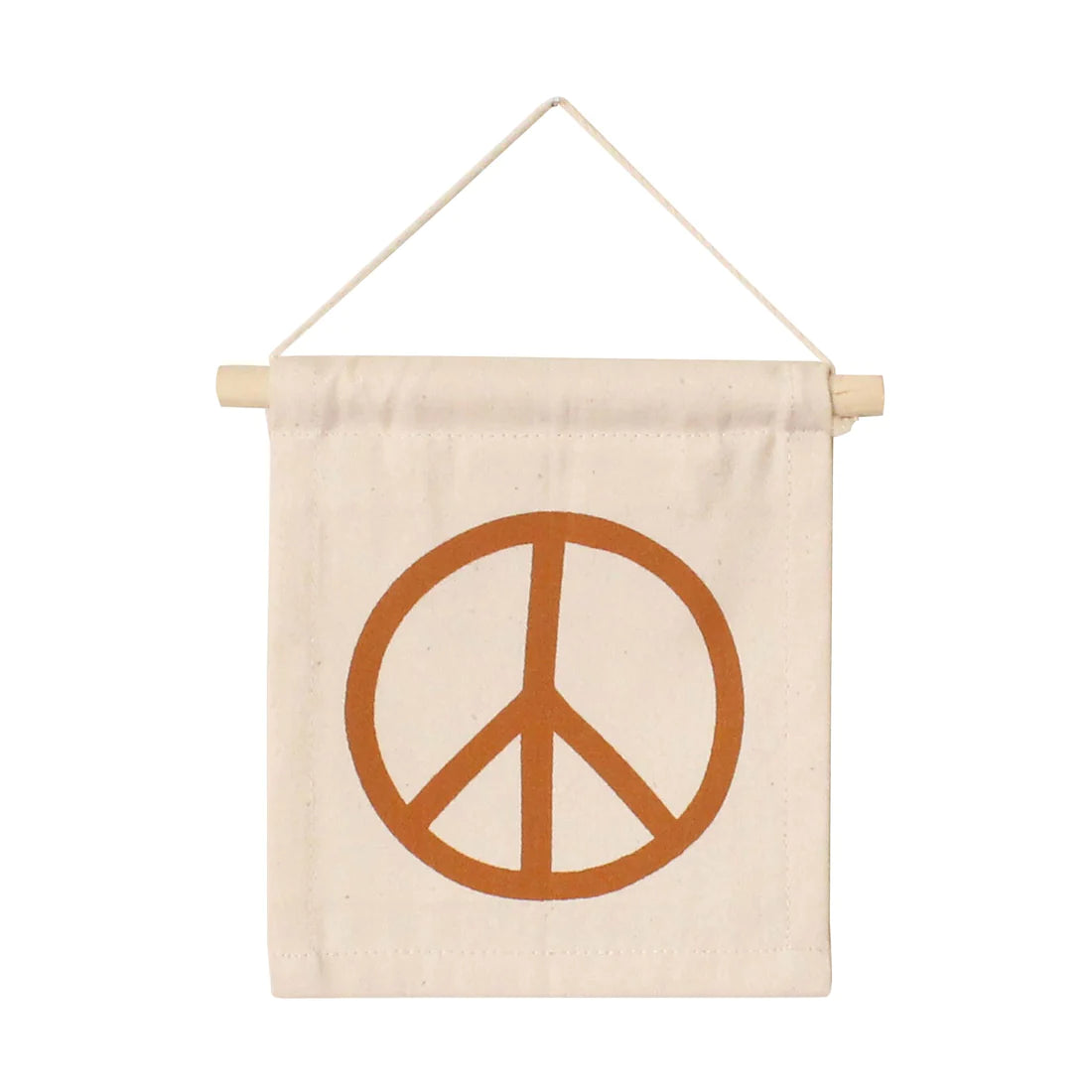 Imani Collective "Peace" Canvas Wall Hanging. 