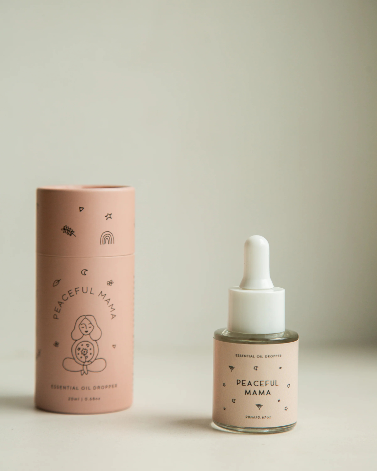 Seasons of Mama - Peaceful Mama Essential Oil Dropper Bottle 