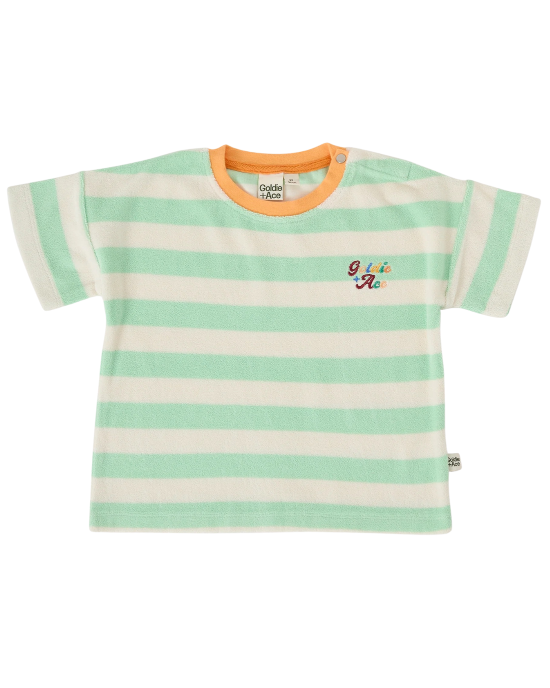 Goldie + Ace - Kids Peas In A Pod Stripe T-Shirt