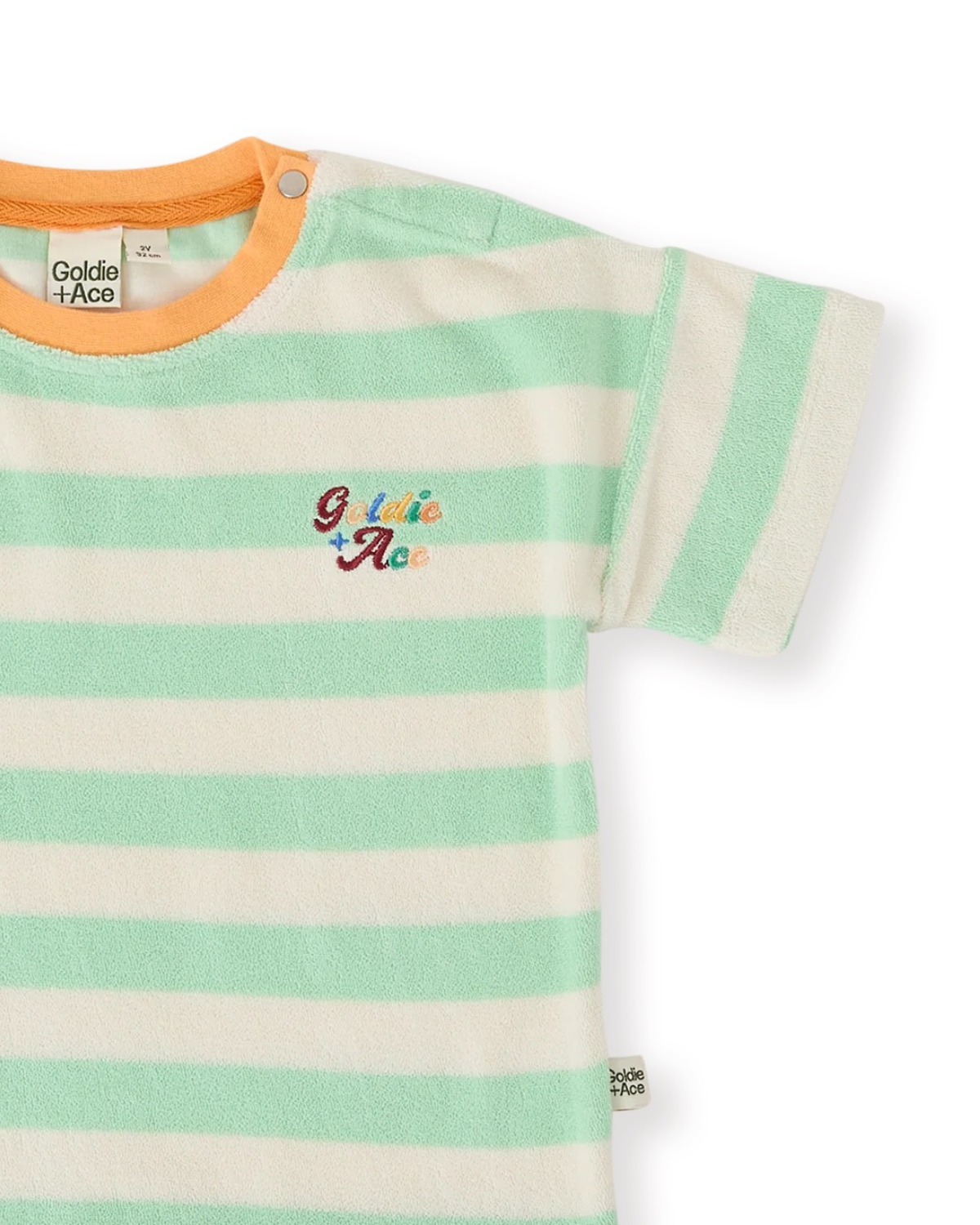 Goldie + Ace - Kids Peas In A Pod Stripe T-Shirt