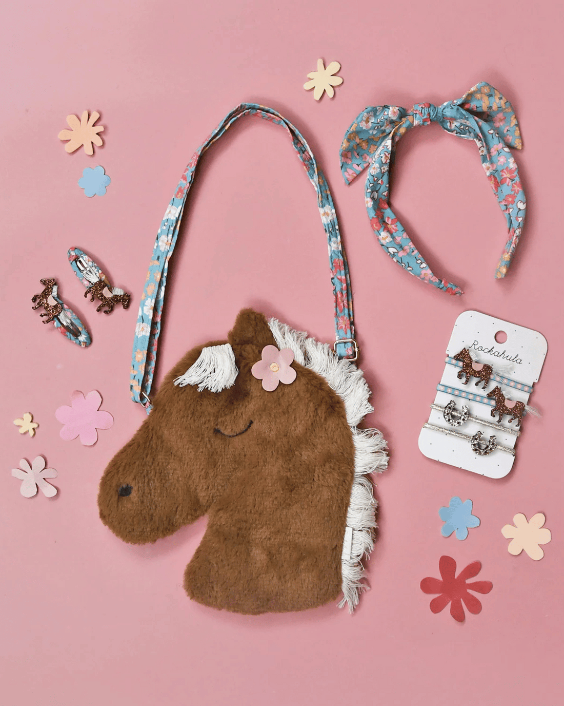 Peggy Pony Ponies Hair Elastics by Rockahula Kids 