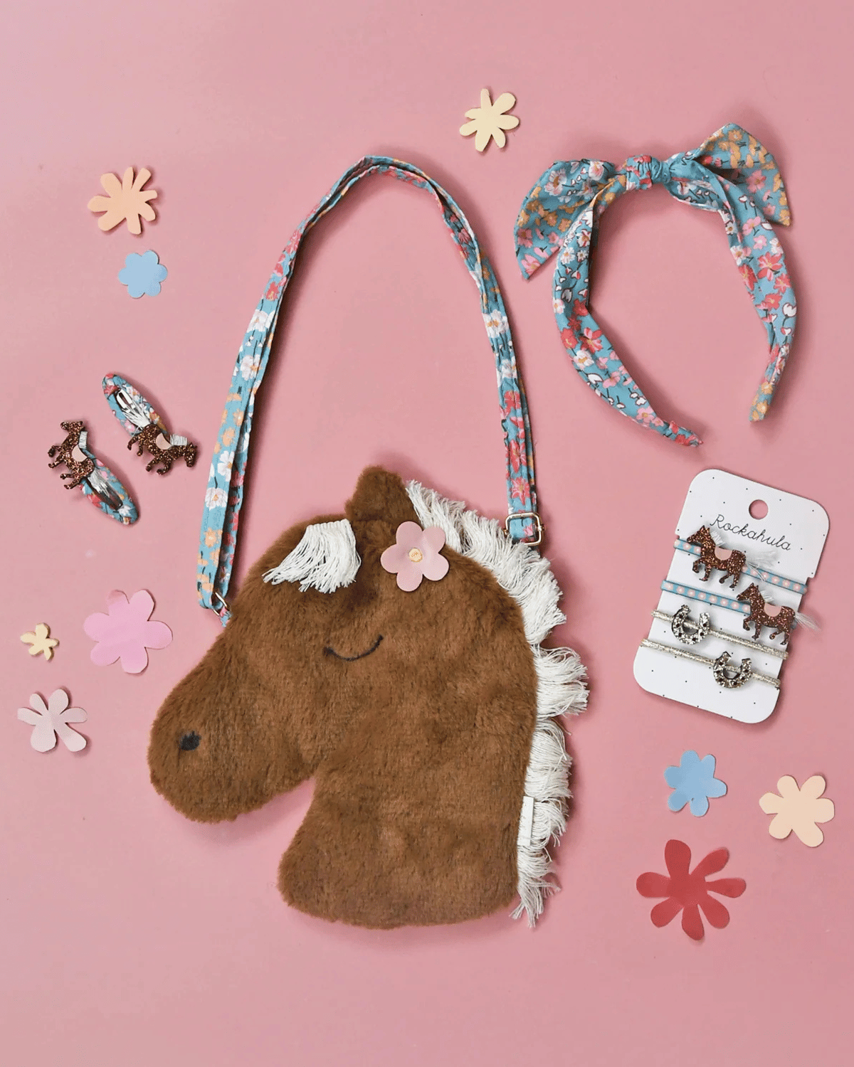 Peggy Pony Ponies Hair Elastics by Rockahula Kids 