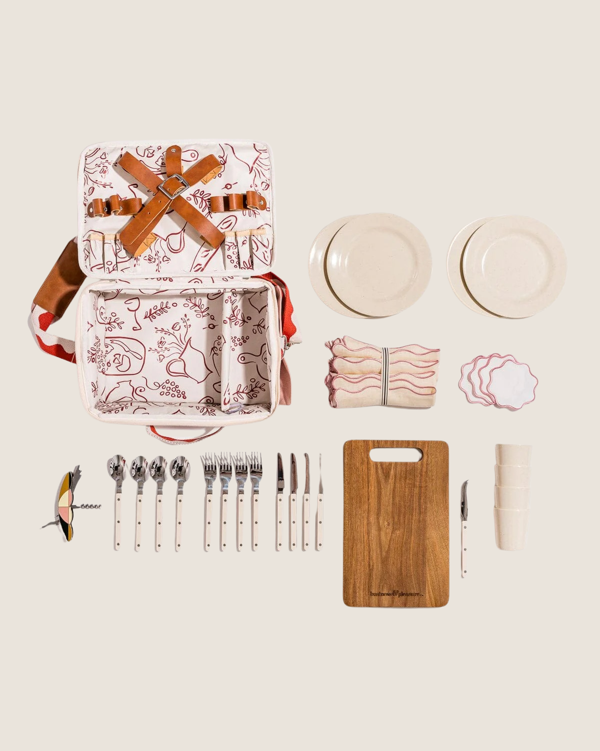 The Picnic Set - Rivie Pink by Business &amp; Pleasure Co