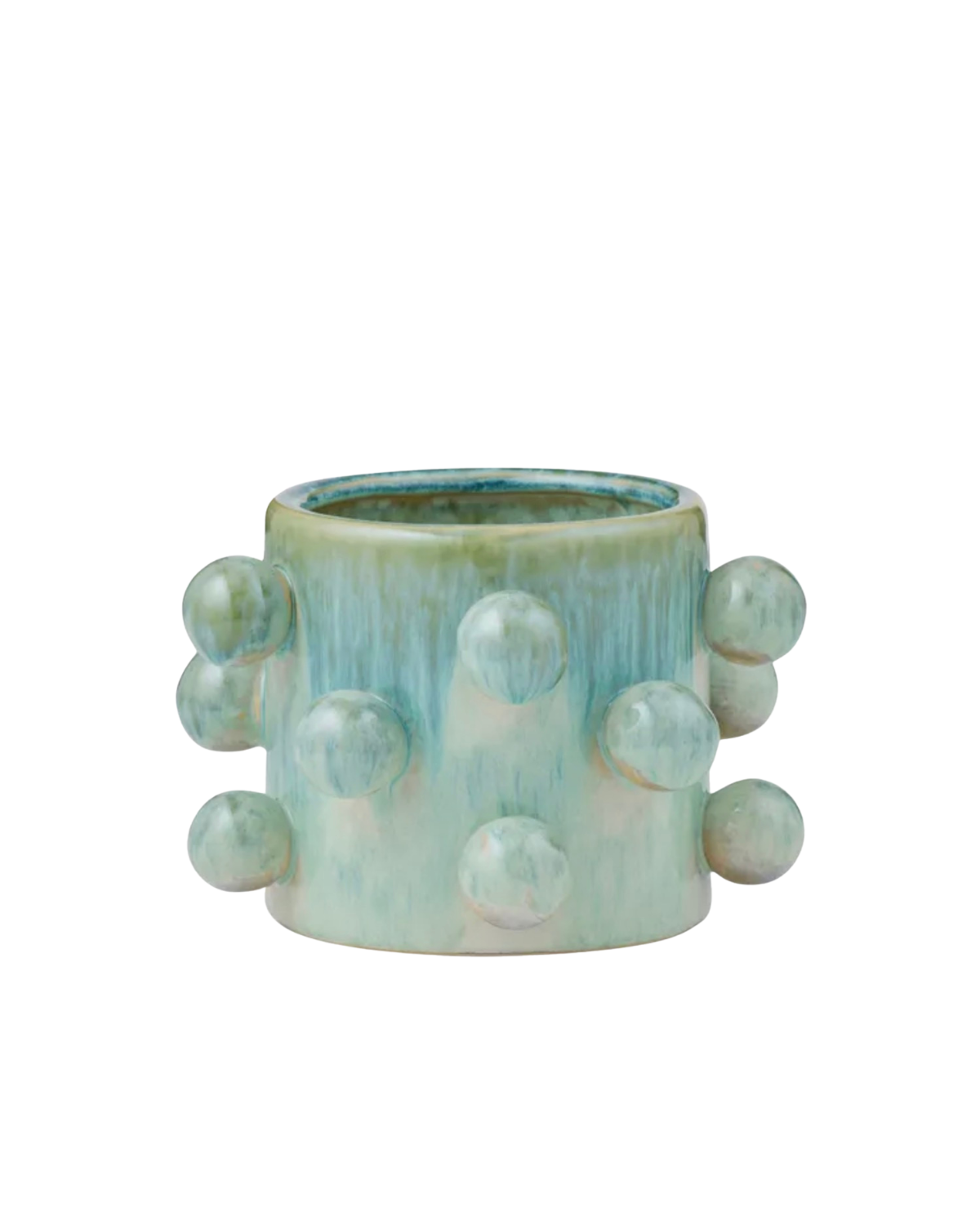 Pip Ceramic Pot in Blue/Green 