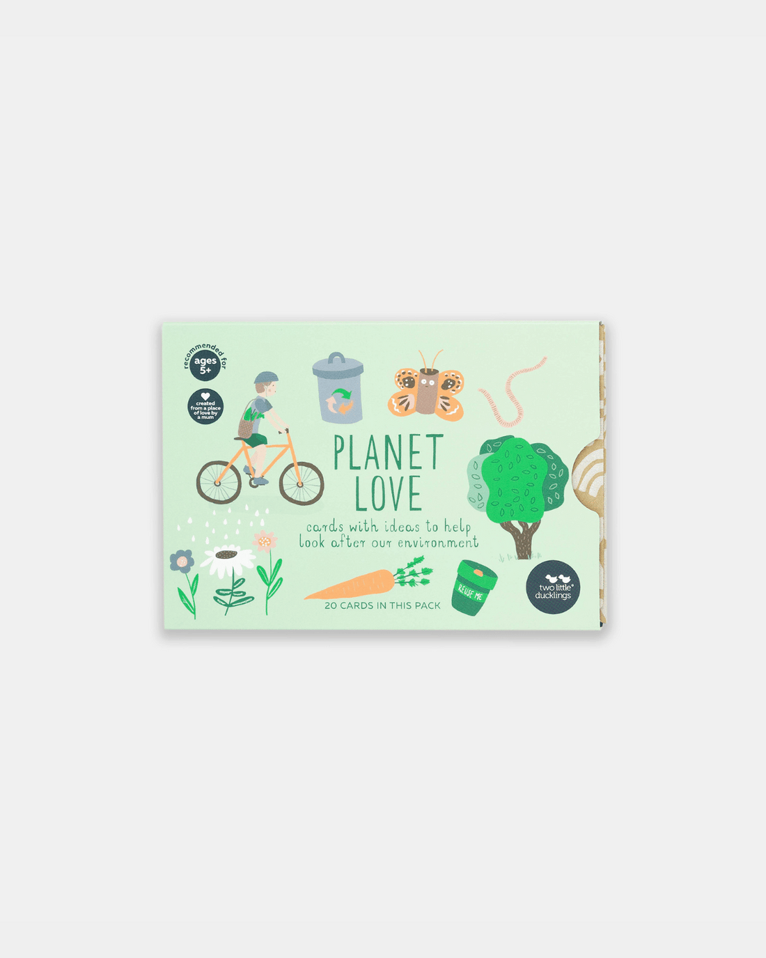 Planet Love Flash Cards by Two Little Ducklings