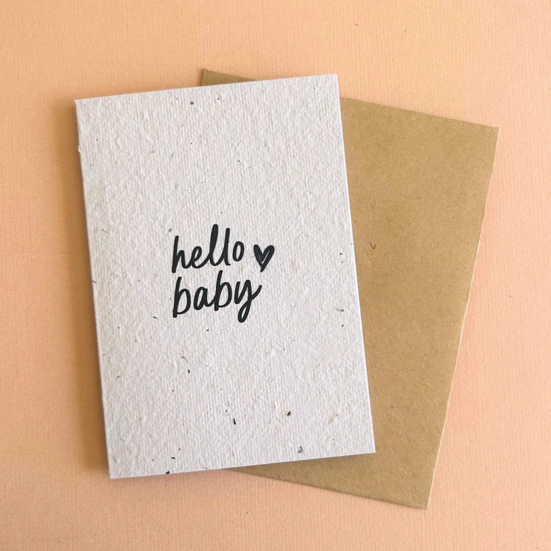 Seeded Plantable Greeting Card by Hello Petal - Hello Baby  🌸