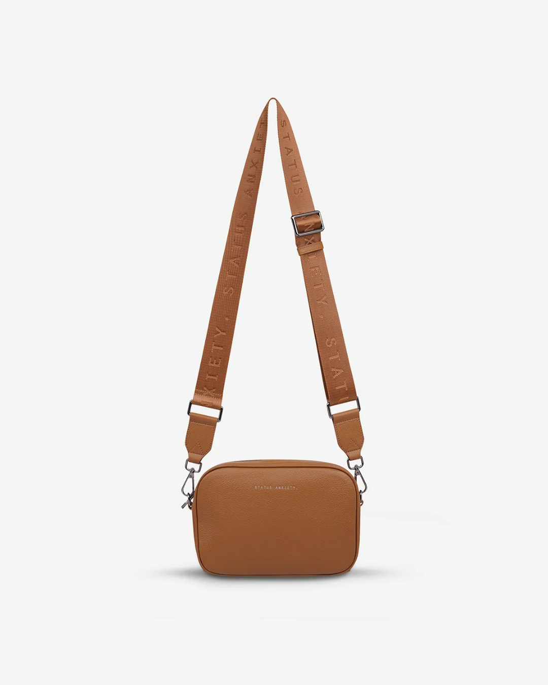 Status Anxiety Plunder Bag With Dual Strap - Camel